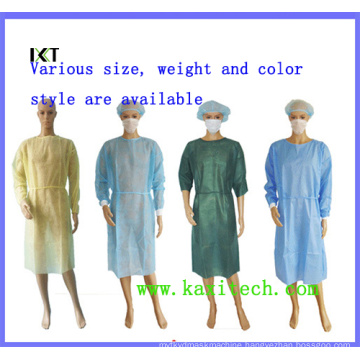 Non Woven Surgical Gown Medical Dressing for Hospital or Food Industry Kxt-Sg30
